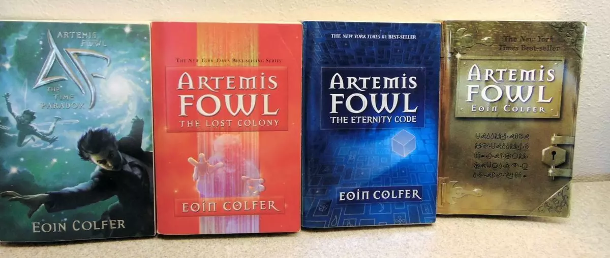 Eoin Colfer - Coleção Artemis Fowl (volume 1 ao 7) - usados