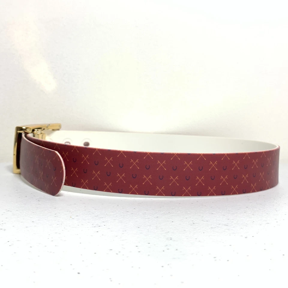 Cinturones C4 para mujer Cinturón Rojo XS Rojo Informal Dorado Hebilla Jeans Deportes Damas Foto 3 de 4