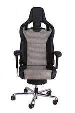 Bürostuhl Office Chair auf Recaro Sportster CS Pepita Gaming Stuhl neu bezogen