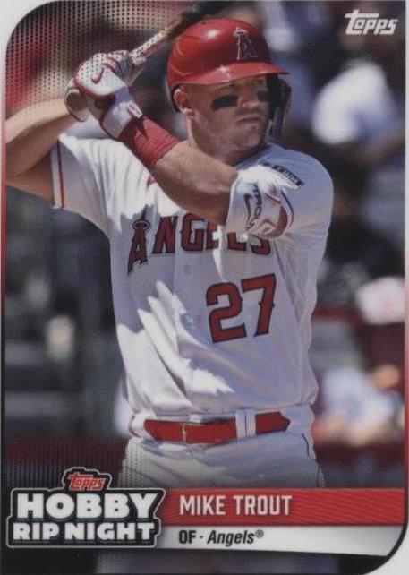 2024 Topps Hobby Rip Night - Mike Trout #11 - 1 of 1