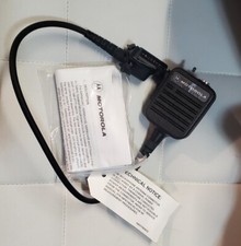 Motorola NMN6243B, 244B, or 228C Noise Cancelling Speaker / Microphone, New