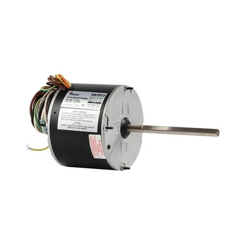 Rostock RS1861, 1/3 HP, 1075 RPM, 208-230 V, 1 Ph, 60 Hz, 1/2 Inch Shaft, Motor