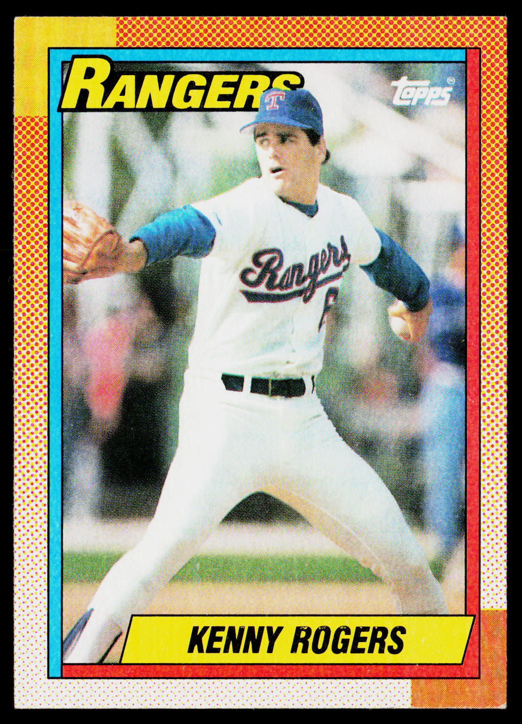 Kenny Rogers 1990 Topps #683 RC Texas Rangers