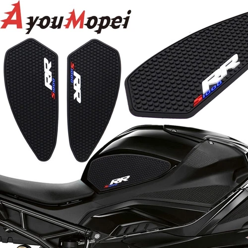 NewTank Traction Side Pad Gas Fuel Knee Grip Decal For BMW S1000RR 2019-2024 - Bild 3 von 14