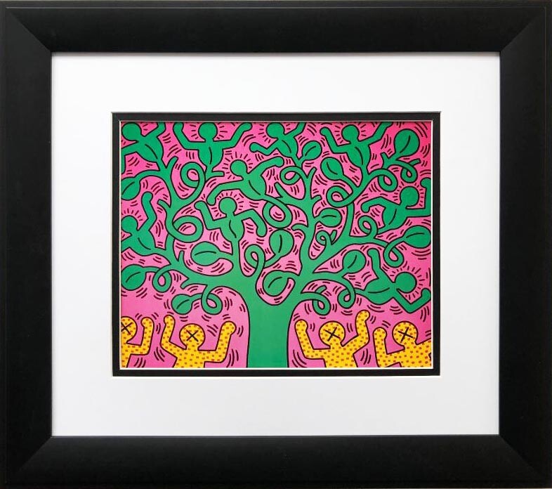 KEITH HARING アート作品 未使用 Keith Haring 