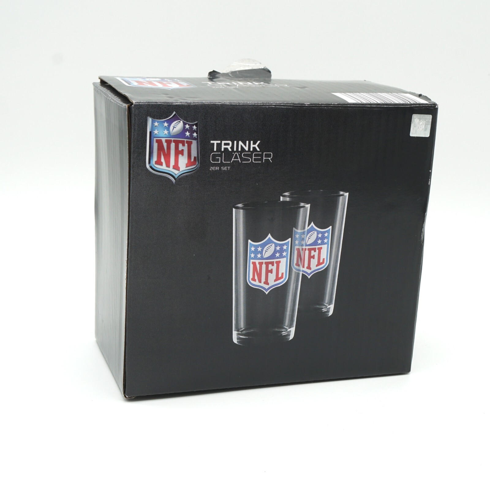 NFL Trinkgläser Gläser Set American Football Glas 250ml Lizenzprodukt neu OVP