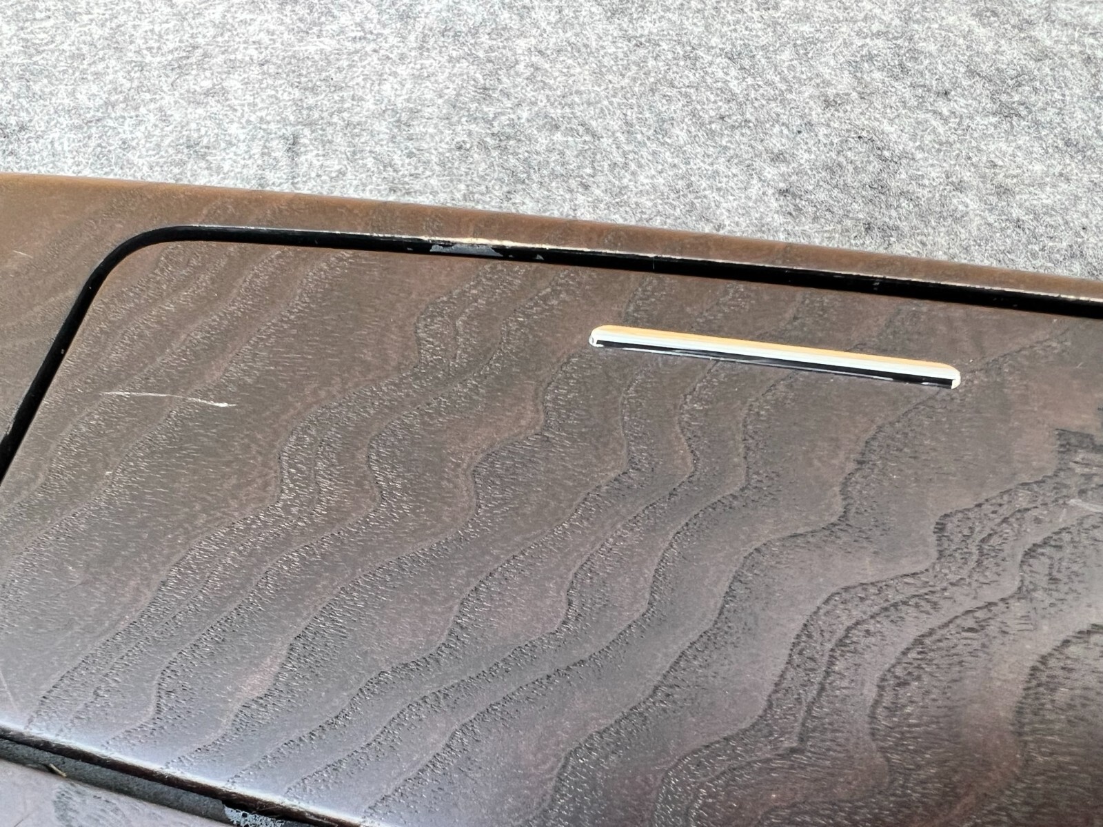 CONSOLE DOOR WOOD TRIM MOLDING ASSEMBLY OEM 44K 14-17 MASERATI GHIBLI Q4