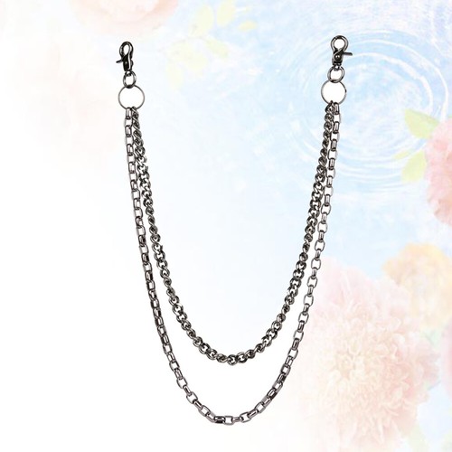 Pants Chain Mens Gothic Chain Hip Hop Punk Chain Wallet Chain Pants - Picture 4 of 11