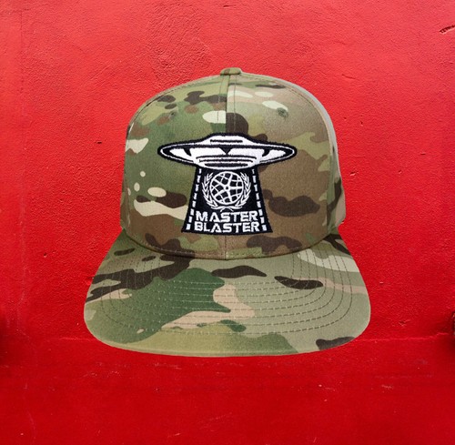 SOMBRERO MASTER BLASTER BMX SNAPBACK UFO ALIEN MOTOMAG MAG RUEDA BMX EJÉRCITO CAMUFLAJE NUEVO - Imagen 8 de 12