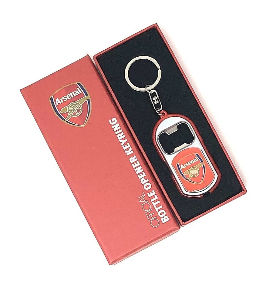 Arsenal FC Flaschenöffner Taschenlampe Licht Schlüsselanhänger Keyring Geschenk - Bild 2 von 2