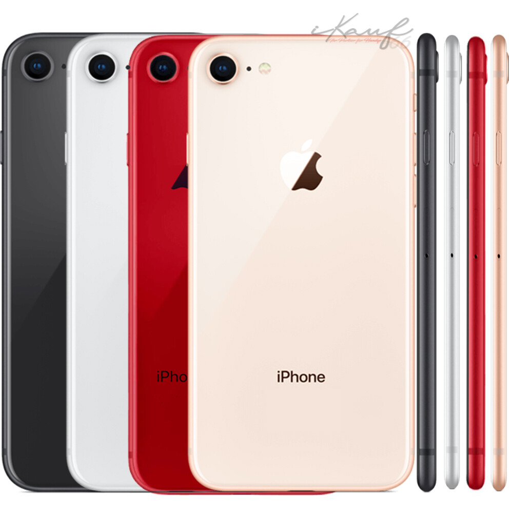 APPLE IPHONE 8 64GB SPACEGRAU SCHWARZ GOLD SILBER ROT SIMLOCKFREI, wenn vorrätig