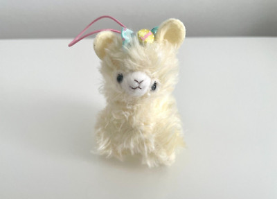 Amuse Alpacasso Alpaca Yellow 3.5'' Plush