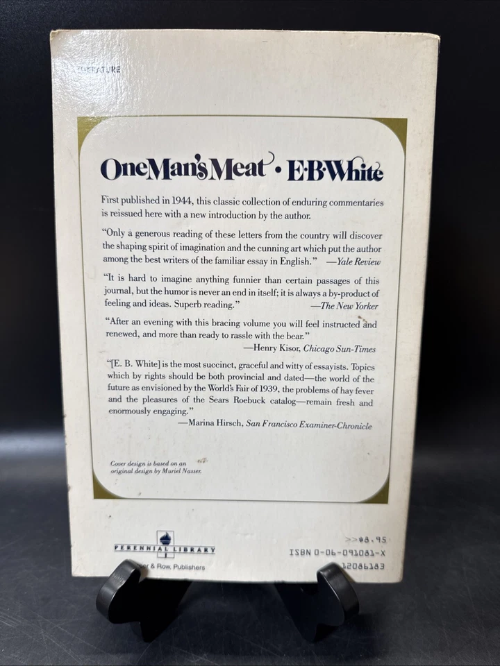 One Man's Meat by E.B.White (1982) Foto 3 de 4