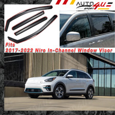 In-channel Vent Deflector Window Visors Rain Guard Deflectors For Niro 2017-2022