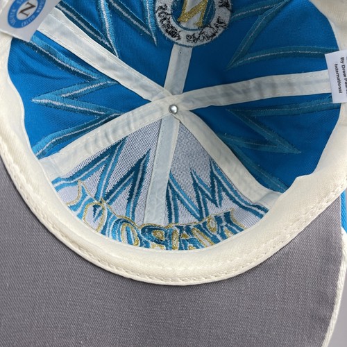 Vintage SSC Napoli Hat Mens Snapback Drew Pearson Graffiti Jagged Vintage Soccer - Picture 13 of 15