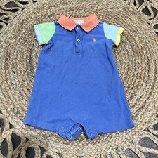 Vintage Ralph Lauren Baby Boy Romper size 9Months