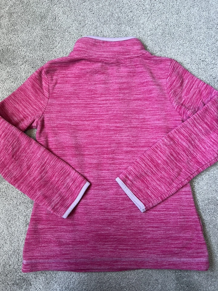 Sudadera Faded Glory Niñas Talla M (7/8) Rosa Manga Larga Foto 4 de 4