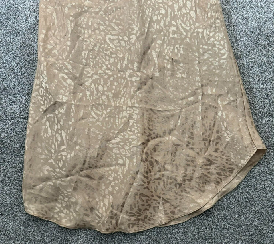 Vestido sin Mangas Cacique Mujer Pequeño Años 90 Y2K Lencería Fluida Fairycore Romántico Chemise Foto 3 de 4