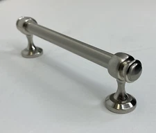 Restoration Hardware Lugarno Pull 5" Satin Nickel NEW MSRP $27