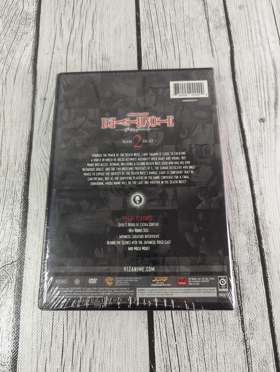 Death Note - Box Set: Vol. 1 (DVD, 2008, Uncut) for sale online | eBay