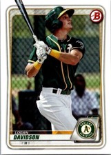 2020 Bowman Baseball #BP-88 Logan Davidson