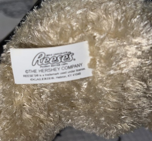 Reese's hellbraun Teddybär Jeansjacke Plüschtier Stofftier 8 in Galerie Toys - Bild 5 von 12