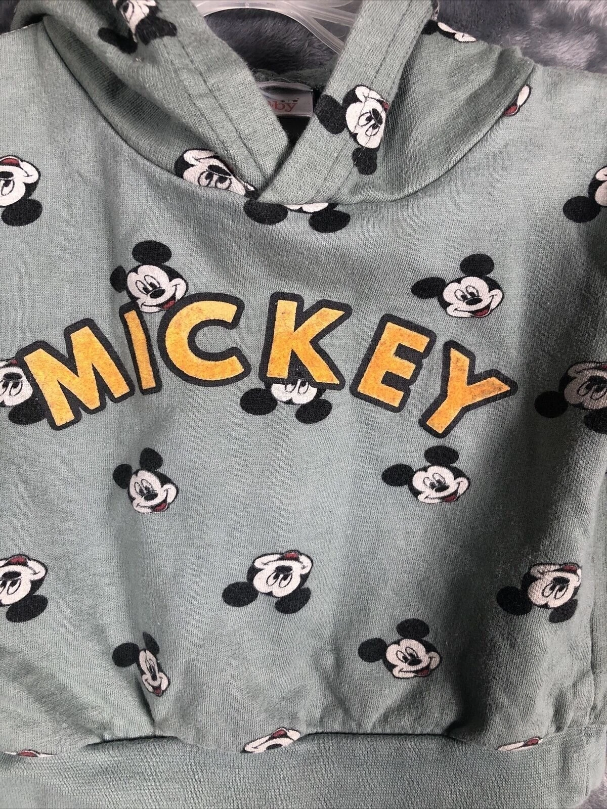 VETEMENTS Felpa Disney con cappuccio bambino 12 mesi Topolino