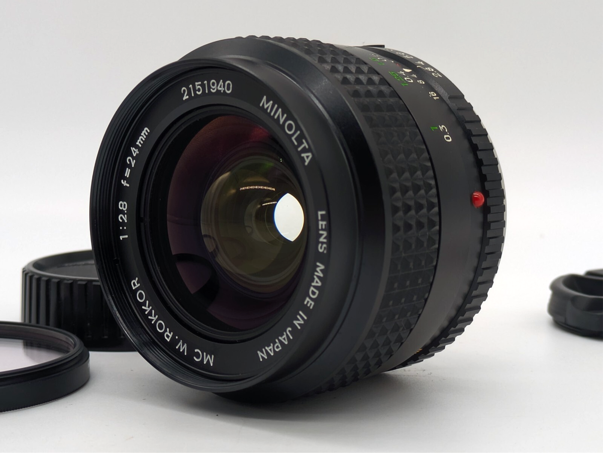 Video*[N MINT*] MINOLTA MC W.ROKKOR 24mm F/2.8 Wide Angle