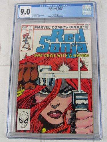Red Sonja #1 CGC 9.0 WP Aug. 1983 Marvel Comics 4193160006