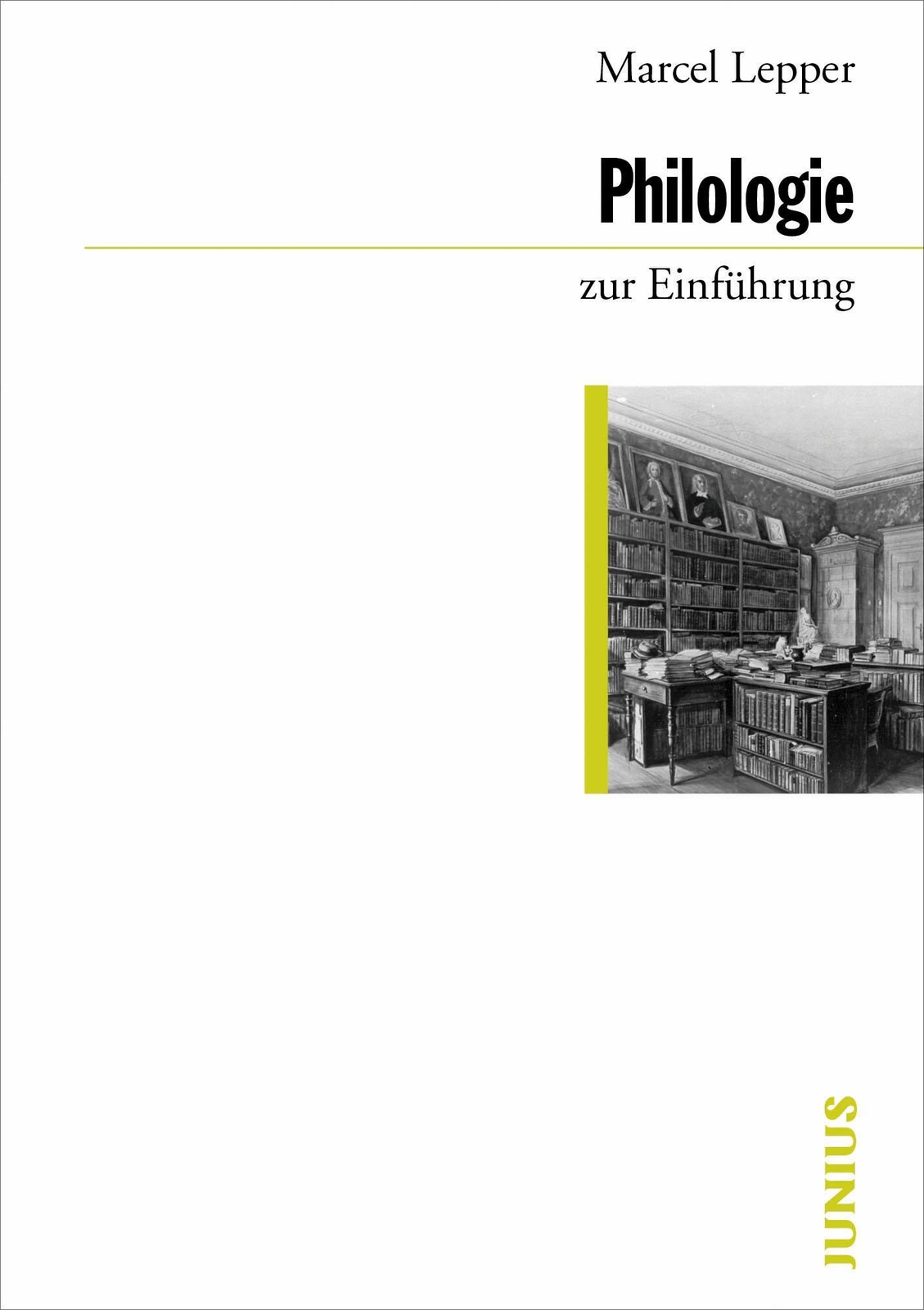 Thumbnail - Philologie Zur Einführung, Marcel Lepper