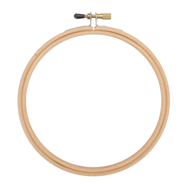 2 wood embroidery hoops vintage Necchi 1 more 5 inch Craft Supplies