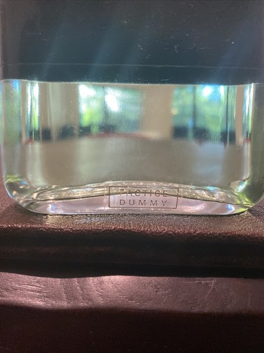GIANT VINTAGE GIVENCHY GENTLEMAN Perfume Glass Dummy Factice Display Bottle 7” T - Picture 3 of 6