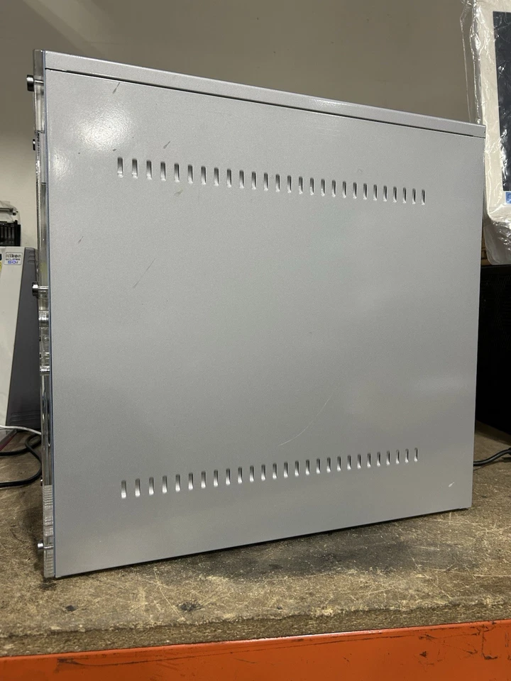 Vintage 00s Blue Super Flower Mid Height ATX Case - Used - Image 3 of 4