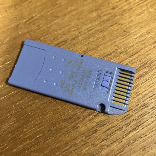 Sony Genuine Memory Stick 16MB MEGABYTE MSA-16A Camera Memory Card Tested - Picture 2 of 2