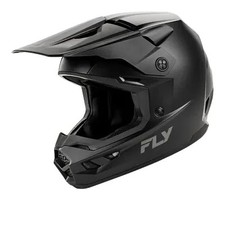 Fly Racing Adult Youth Kinetic Solid Helmet MX Full Face XS-2XL Matte Black