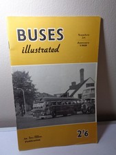 BUSES ILLUSTRATED MAGAZINE Number 58 January 1960