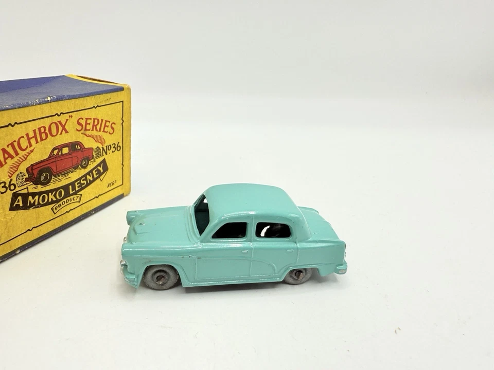 Matchbox Lesney 36a Austin A50 with Metal Wheels - Damaged Box - Image 4 of 4