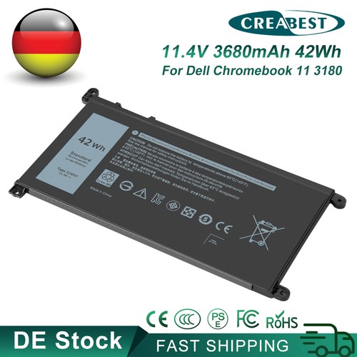 11,4V 051KD7 Y07HK 0FY8XM Akku Für Dell Chromebook 5190 P28T001 11 3180 3189