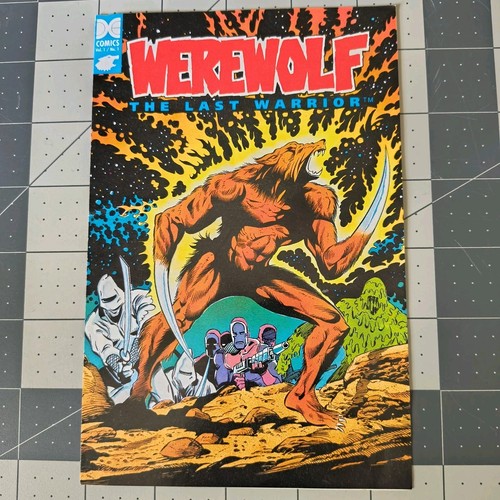 Vintage Werewolf The Last Warrior NES Fold-Out Mini Comic Promo Insert Data East - Picture 7 of 19