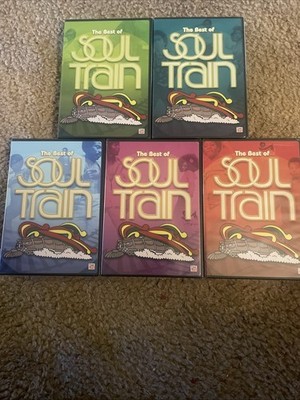 The Best Of Soul Train (5 Brand New Volumes On DVD) Time Life