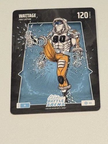 2026 Bo Jackson Battle Arena Wattage T.J. Watt ICE Card 81