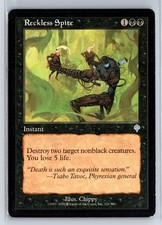 (3x) RECKLESS SPITE - Invasion – MTG Magic the Gathering Card - Uncommon