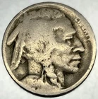 1924 D Buffalo Nickel AG About Good Condition 5c Five Cents US Coin -4431