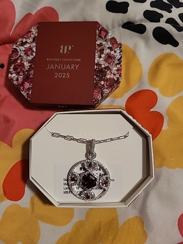Bomb Party January Necklace RBP8604 Simply Carried Away - Rhodium Plated - Picture 7 of 8