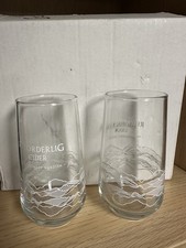 2x Rekorderlig Cider One Pint 20oz Beer Glass Brand New FREE DELIVERY