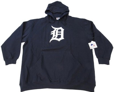 New Detroit Tigers Mens Size 3XL 3XLarge Blue Majestic Hoodie