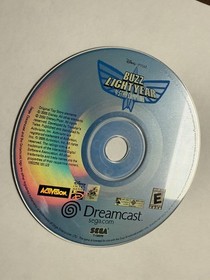 Buzz Lightyear of Star Command Toy Story Sega Dreamcast Disc Only 
