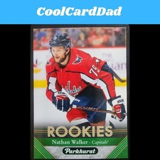 2017-18 Parkhurst Nathan Walker Rookie Washington Capitals #284