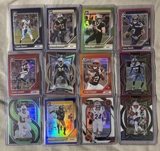 12 Card Lot NFL Best RARE veteran Hobby Numbered Cards Optic Select