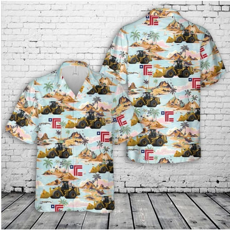 Texas Cordia Construction Hawaiian Shirt Unisex S-5XL